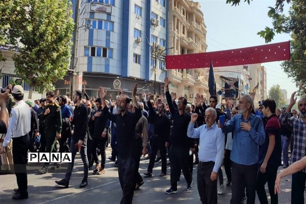 مراسم پیاده‌روی حرم تا حرم دلداگان حسینی در قائمشهر