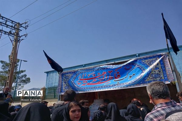 حضور پرشور کودکان و نوجوانان در راهپیمایی اربعین