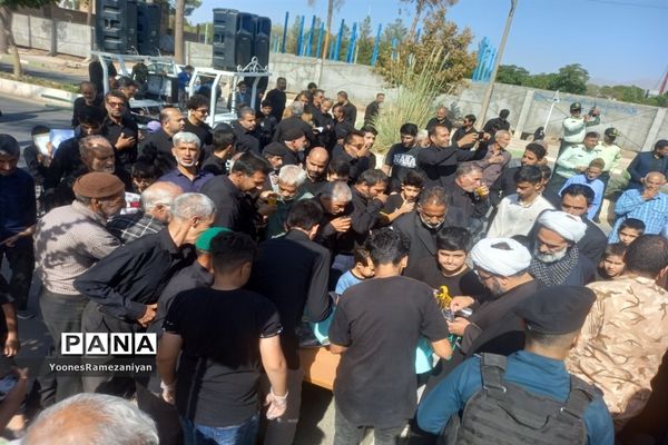 مراسم پیاده روی جاماندگان اربعین در شهرستان خلیل آباد