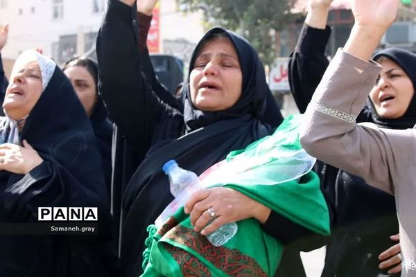 مراسم پیاده‌روی جاماندگان اربعین حسینی در شهرستان پاکدشت