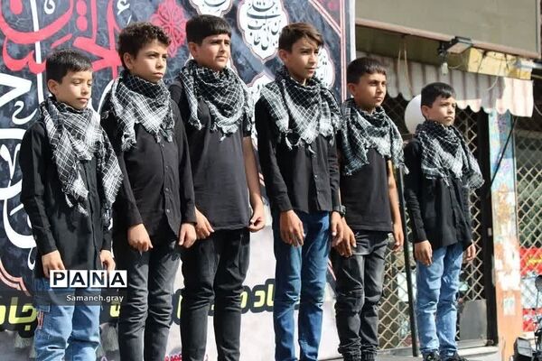 مراسم پیاده‌روی جاماندگان اربعین حسینی در شهرستان پاکدشت
