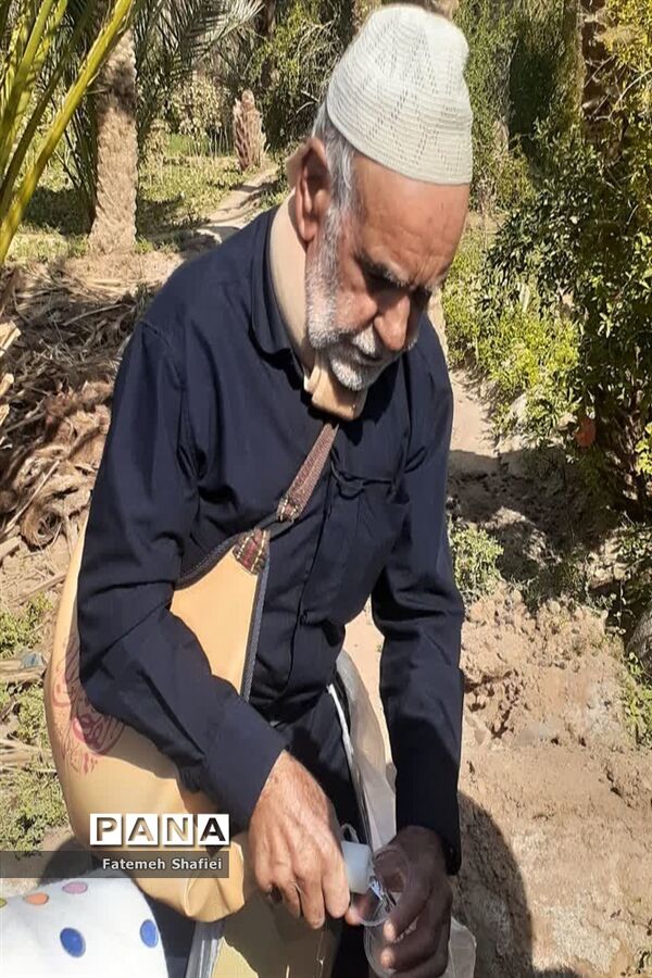 پیاده‌روی نمادین اربعین حسینی در روستای باقر آباد بافق