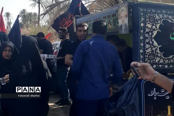 پیاده‌روی نمادین اربعین حسینی در روستای باقر آباد بافق