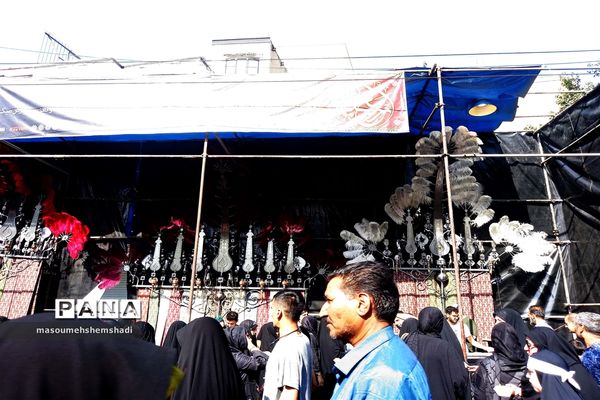 قدم قدم تا دلدادگی به آستان مطهر و نورانی  جاماندگان اربعین حسینی