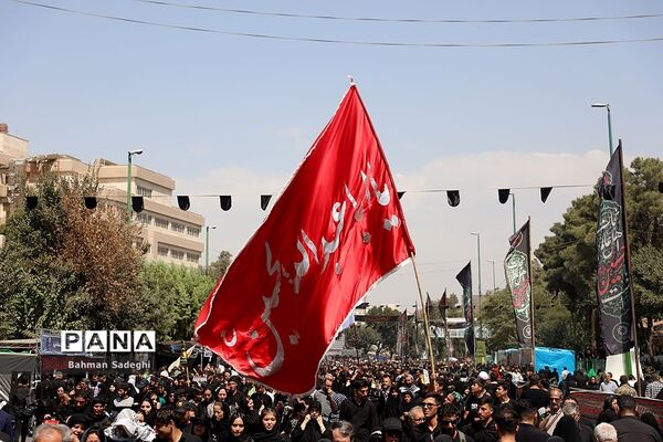 پیاده‌روی جاماندگان اربعین حسینی در تهران