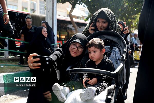 پیاده‌روی جاماندگان اربعین حسینی در تهران