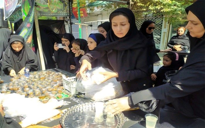 حضور دانش‌آموزان ورامین در موکب‌های دانش‌آموزی جاماندگان اربعین/فیلم