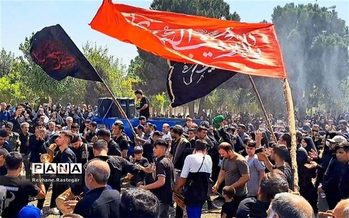 دلدادگی عاشقان حسینی در پاکدشت/فیلم