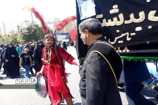 پیاده‌روی جاماندگان اربعین در مشهد