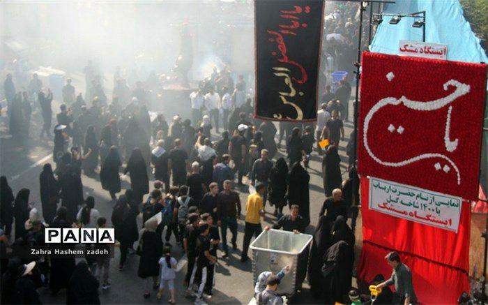 پیاده‌روی جاماندگان اربعین حسینی در حرم حضرت عبدالعظیم حسنی(ع)/فیلم