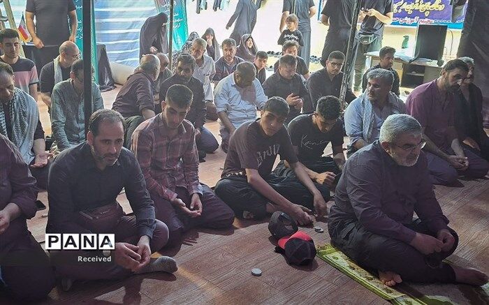 مراسم پرفیض قرائت زیارت عاشورا در زائرسرا و موکب عشاق الحسین(ع) سازمان دانش‌آموزی