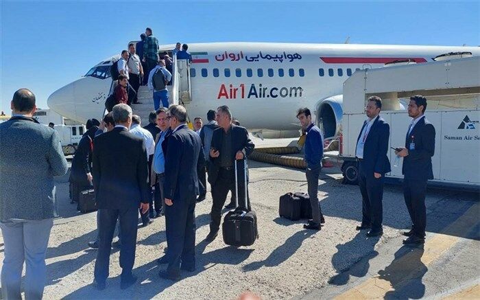 آغاز پروازهای «اروان» متعلق به فرهنگیان در ایام اربعین