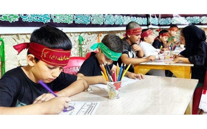 استقبال زائران اربعین از موکب فرهنگی - تربیتی فرهنگیان استان سمنان در نجف