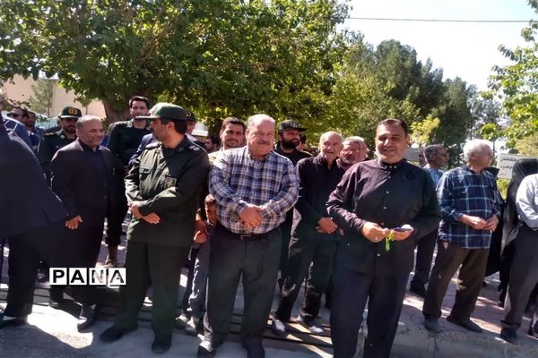 مراسم تشییع پیکر شهید داوود صبوری در داورزن