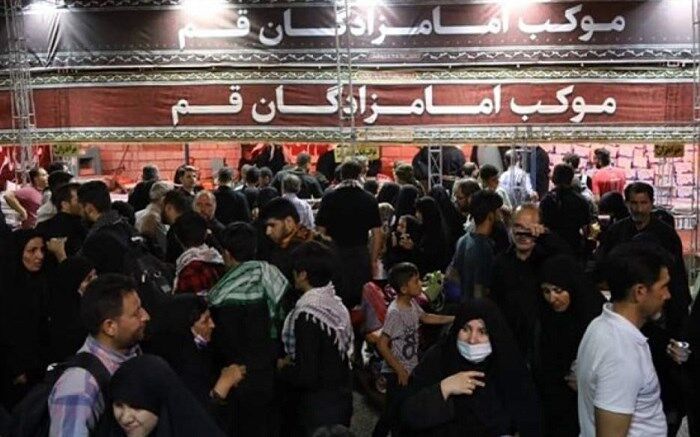 برپایی 7 موکب اربعینی در آستان امامزادگان قم