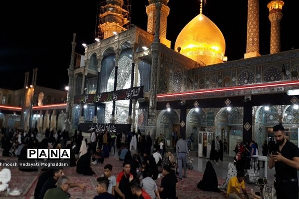 حال و هوای حرم حضرت معصومه(س) در ایام اربعین حسینی