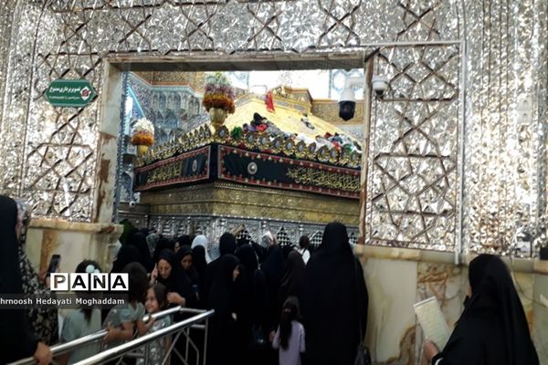 حال و هوای حرم حضرت معصومه(س) در ایام اربعین حسینی