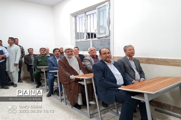 بهره برداری و افتتاح دبستان شش کلاسه شفا در روستای قلعه گک تربت‌جام