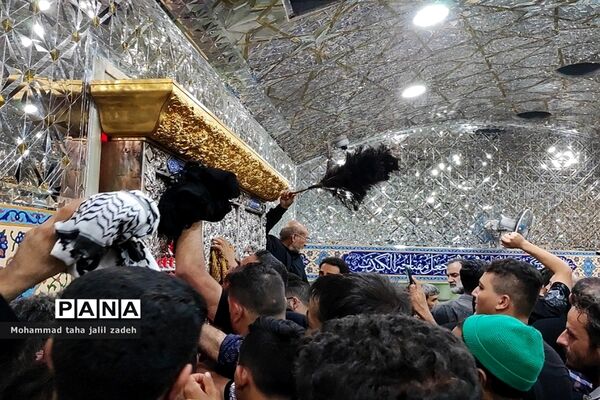 خیل عظیم دلدادگان در مرقد امام حسن عسکری ( ع)
