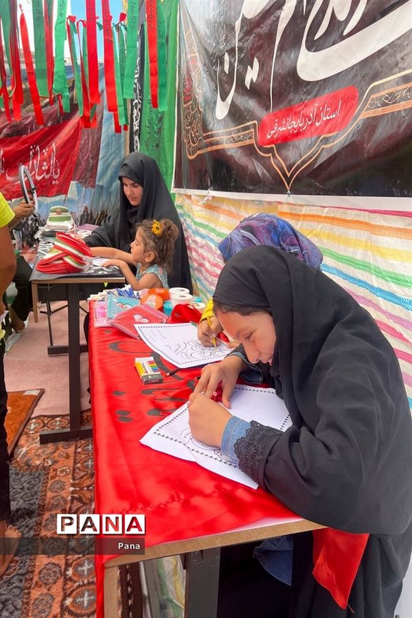 حال و هوای موکب‌های دانش‌آموزی آذربایجان شرقی در کربلا