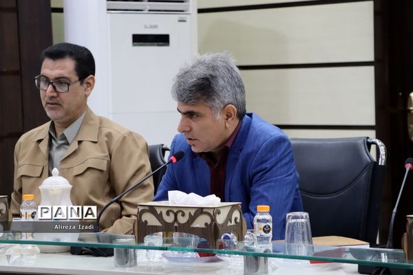جلسه ستاد شاهد آموزش و پرورش استان بوشهر