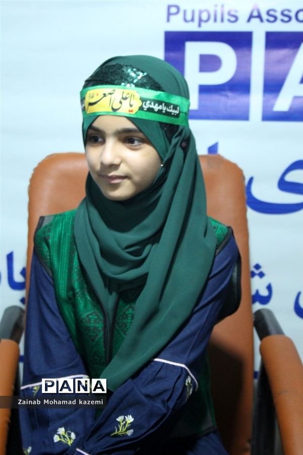 موکب سازمان دانش‌آموزی آبادان در مرز شلمچه