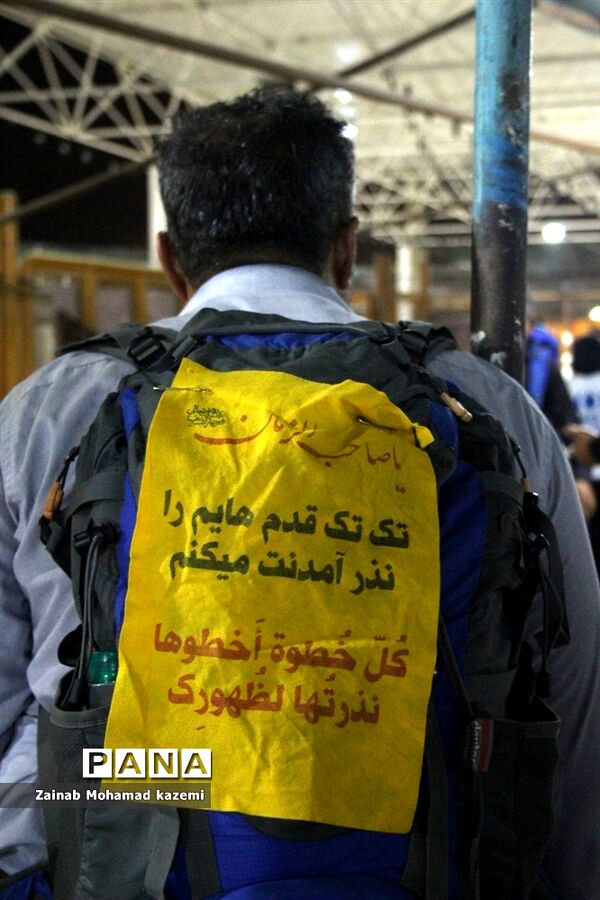 موکب سازمان دانش‌آموزی آبادان در مرز شلمچه