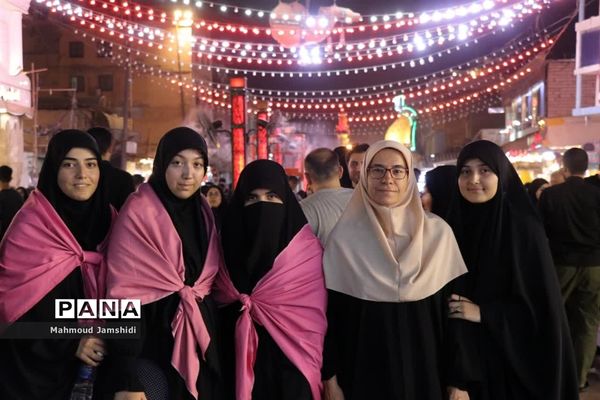 کاروان دانش‌آموزی پیاده‌روی اربعین استان مرکزی