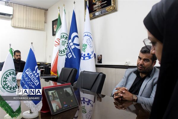 نشست مجازی رابطان خبرگزاری پانا شهرستان‌های تهران با محوریت تشریح طرح «هر مدرسه یک خبرنگار»