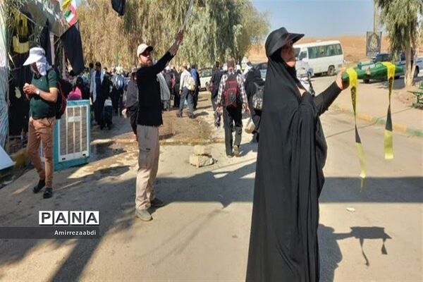 مراسم اربعین حسینی ـ مرز خسروی کرمانشاه