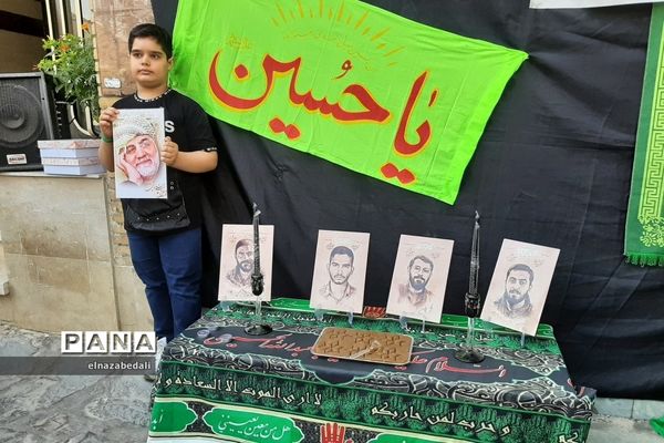 موکب دانش‌آموزی اربعین‌حسینی در شهرستان فیروزکوه