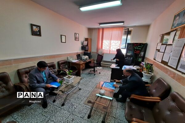 بازدید معاون پرورشی و تربیت بدنی از مدارس منطقه ۱۳ در روز مانور بازگشایی