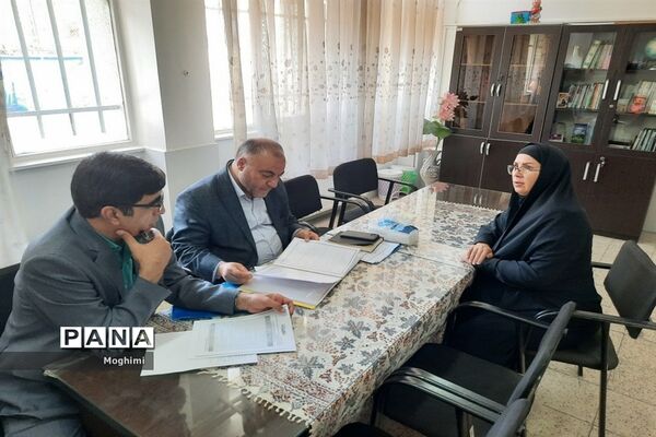 بازدید معاون پرورشی و تربیت بدنی از مدارس منطقه ۱۳ در روز مانور بازگشایی