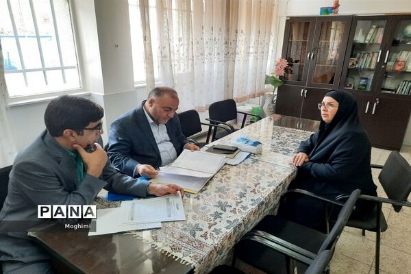 بازدید معاون پرورشی و تربیت بدنی از مدارس منطقه ۱۳ در روز مانور بازگشایی