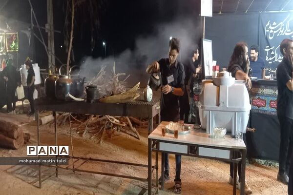 پذیرایی موکب‌ها از زوار اربعین حسینی در بافق