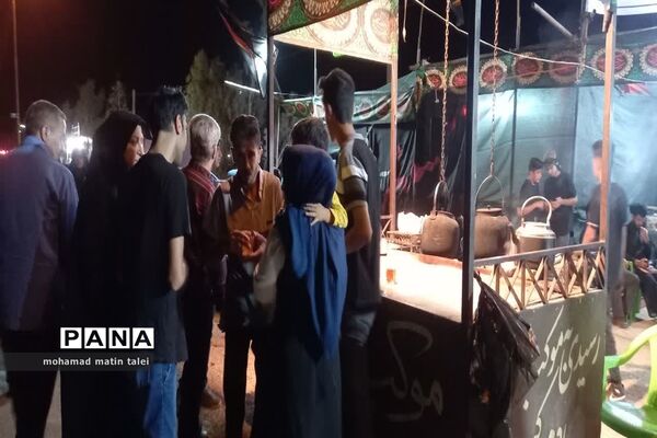 پذیرایی موکب‌ها از زوار اربعین حسینی در بافق