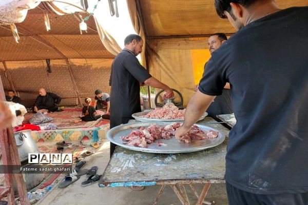 راهپیمایی اربعین در کربلا