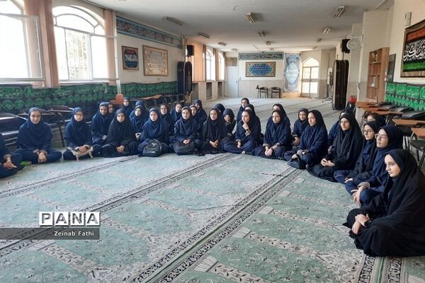 اختتامیه پایگاه تابستانی دبیرستان هیات امنایی فیض کاشانی منطقه ۱۴