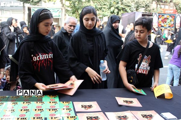 موکب عشاق الحسین (ع) سازمان دانش‌آموزی شهرستان‌های استان‌تهران در مسیر جاماندگان اربعین