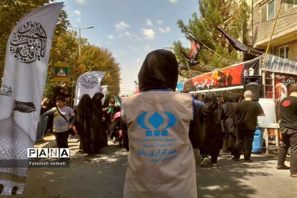 مراسم پیاده‌روی جاماندگان اربعین حسینی در ملارد