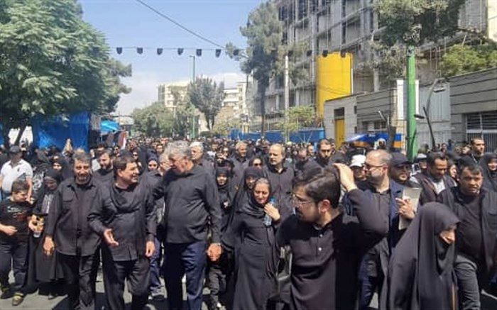 مخبر در پیاده‌روی جاماندگان اربعین حاضر شد