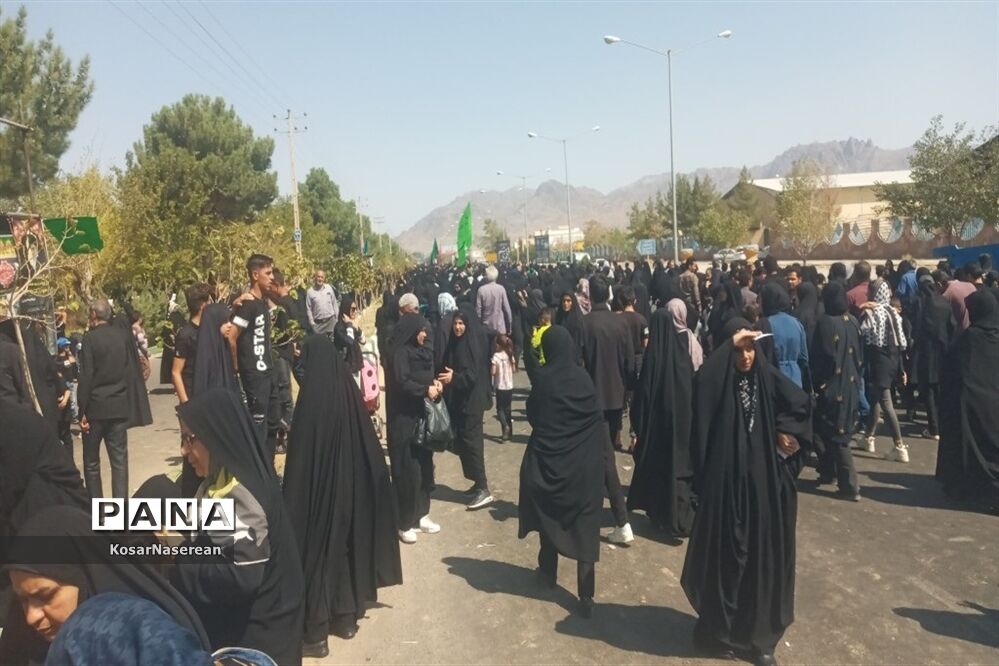 پیاده روی اربعین در شهرستان کاشمر