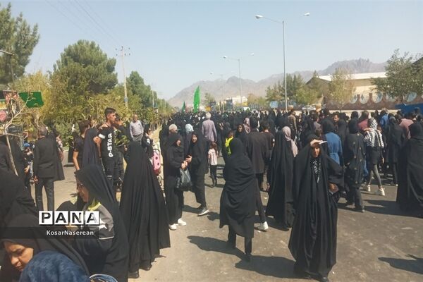 پیاده روی اربعین در شهرستان کاشمر