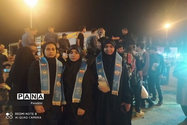 موکب آموزش و پرورش دزفول در مرز چزابه