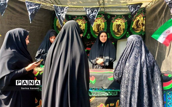 مراسم جاماندگان اربعین شهرستان رباط‌کریم/فیلم