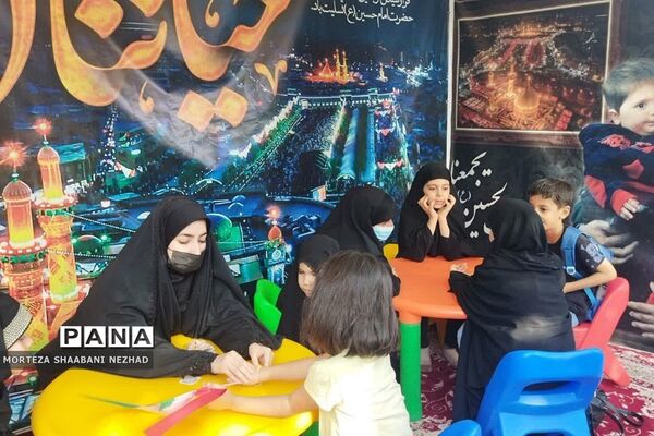 موکب حب الحسین(ع)  فشافویه درمسیر پیاده‌روی جاماندگان اربعین حسینی