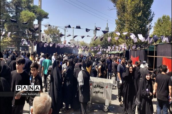 پیاده‌روی جاماندگان اربعین حسینی در شهرستان‌های گلستان