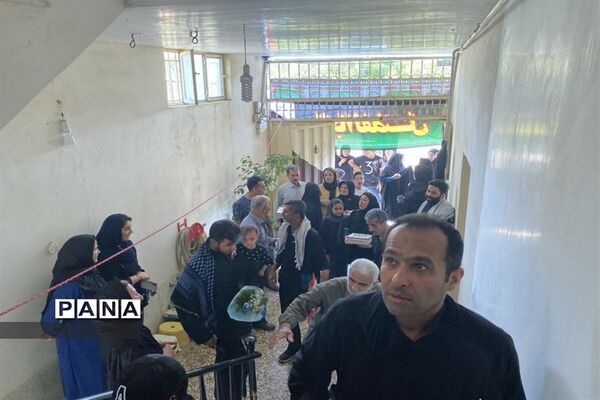 مراسم جاماندگان اربعین در قائمشهر