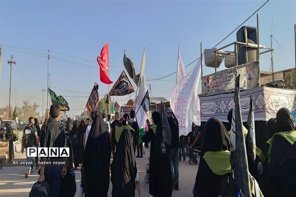 پیاده‌روی زائرین اربعین حسینی