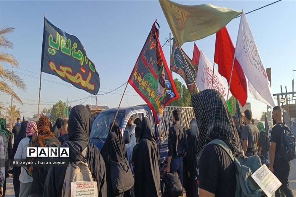 پیاده‌روی زائرین اربعین حسینی